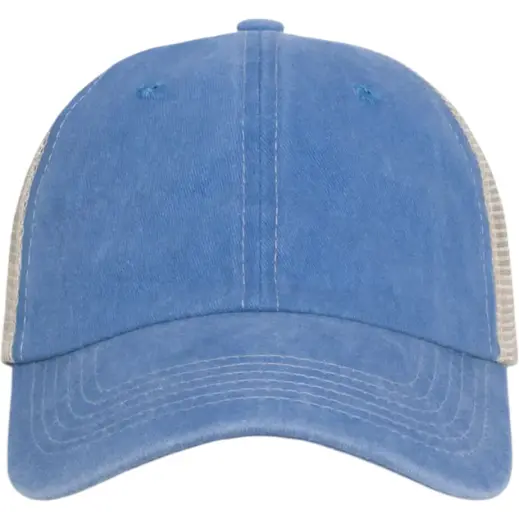 FWRD Camper Trucker Cap Cobalt-Khaki Front
